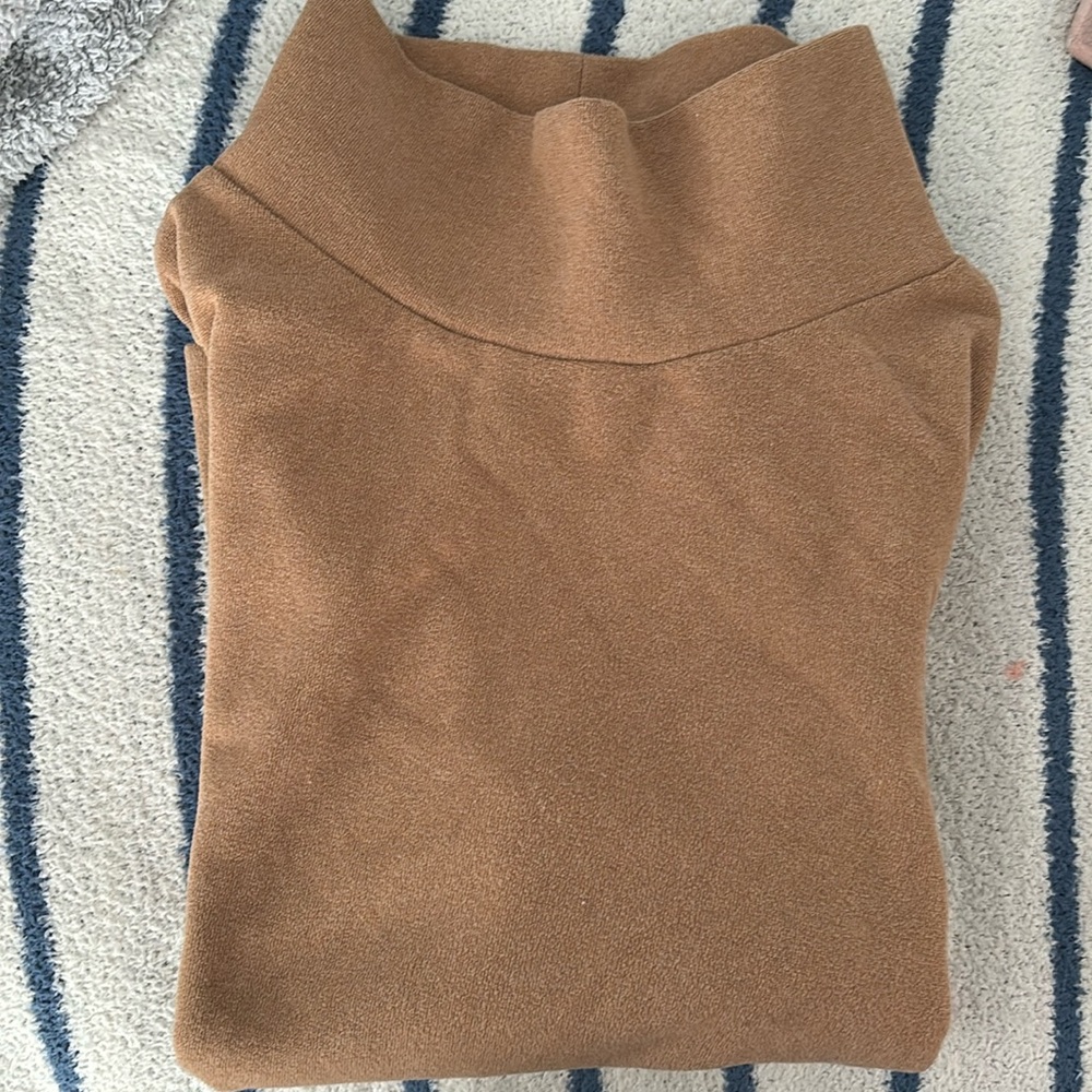 Dudley Stephens Greenpoint terry Fleece, M, EUC TAN